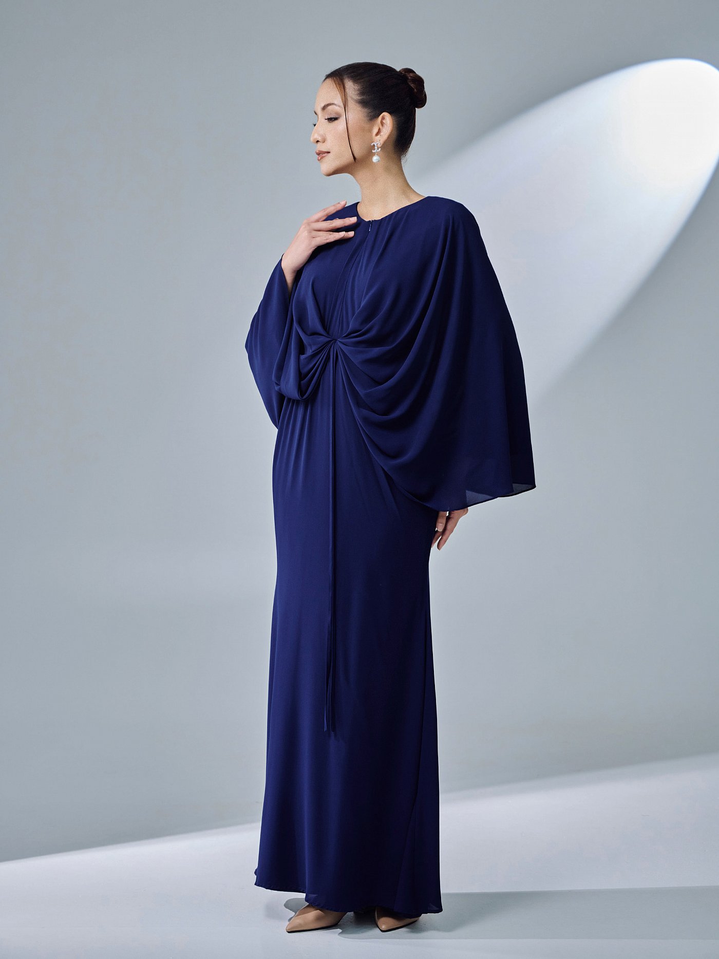 ESKA DRESS - NAVY